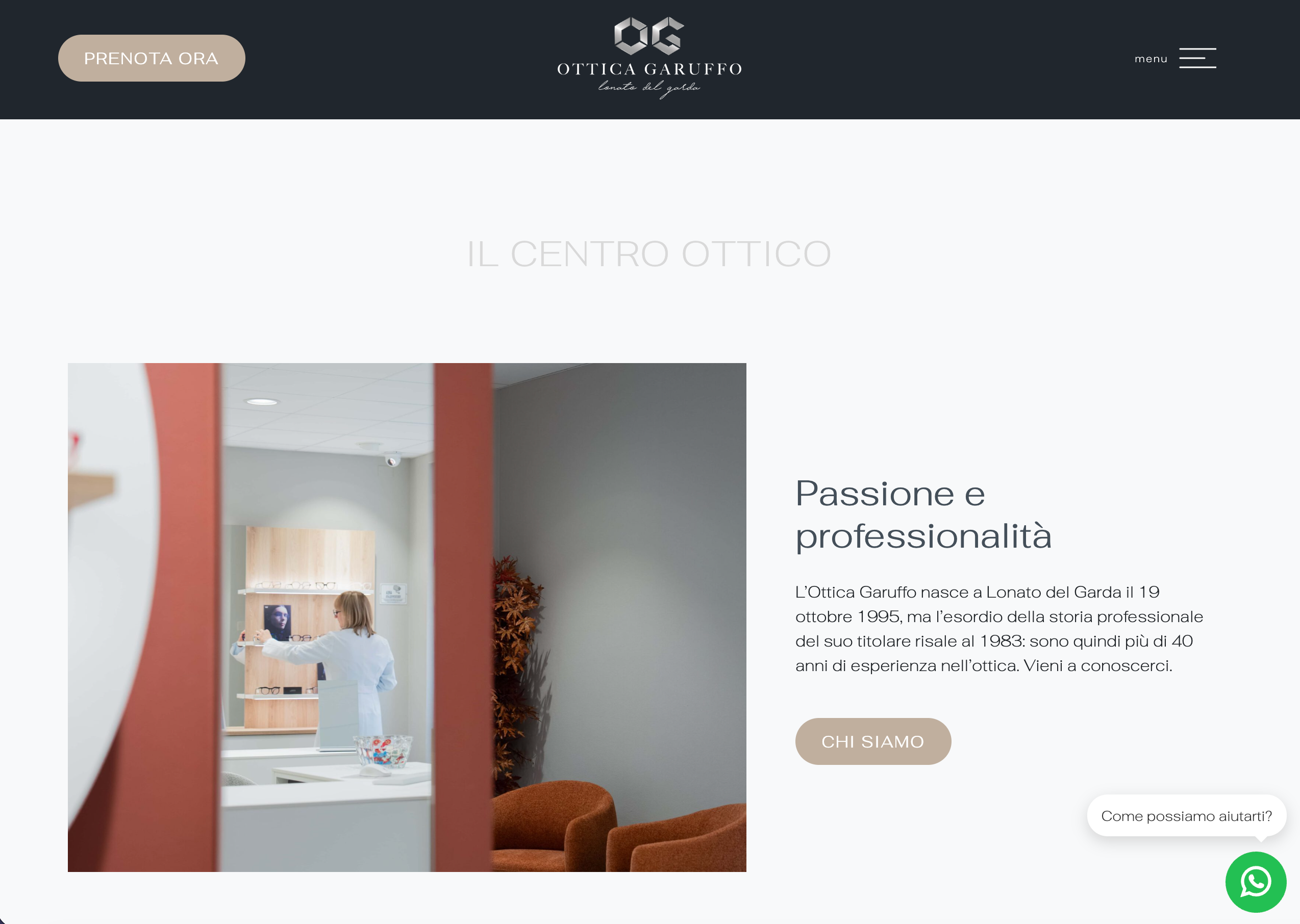 Optical website — 3