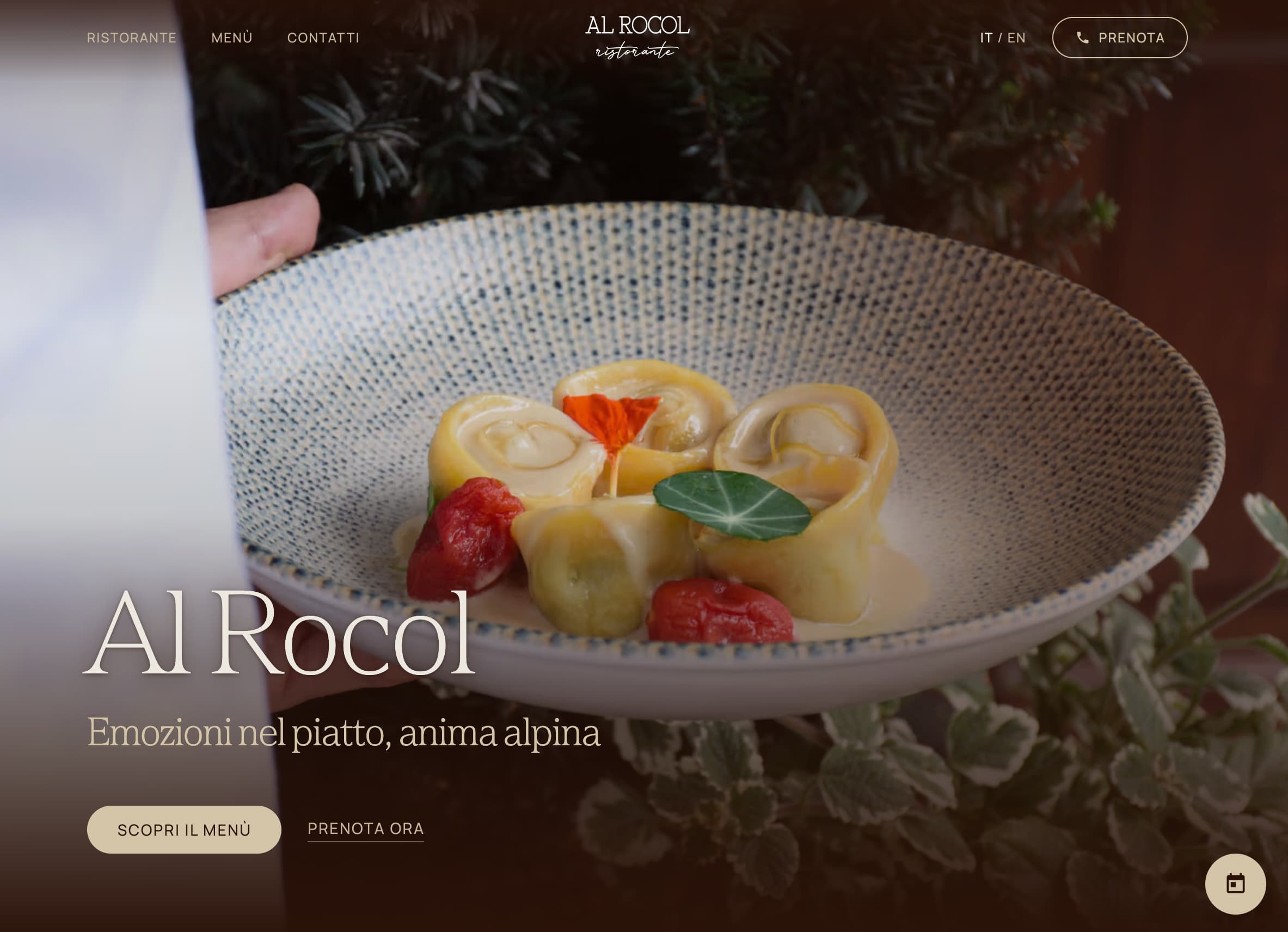Restaurant website