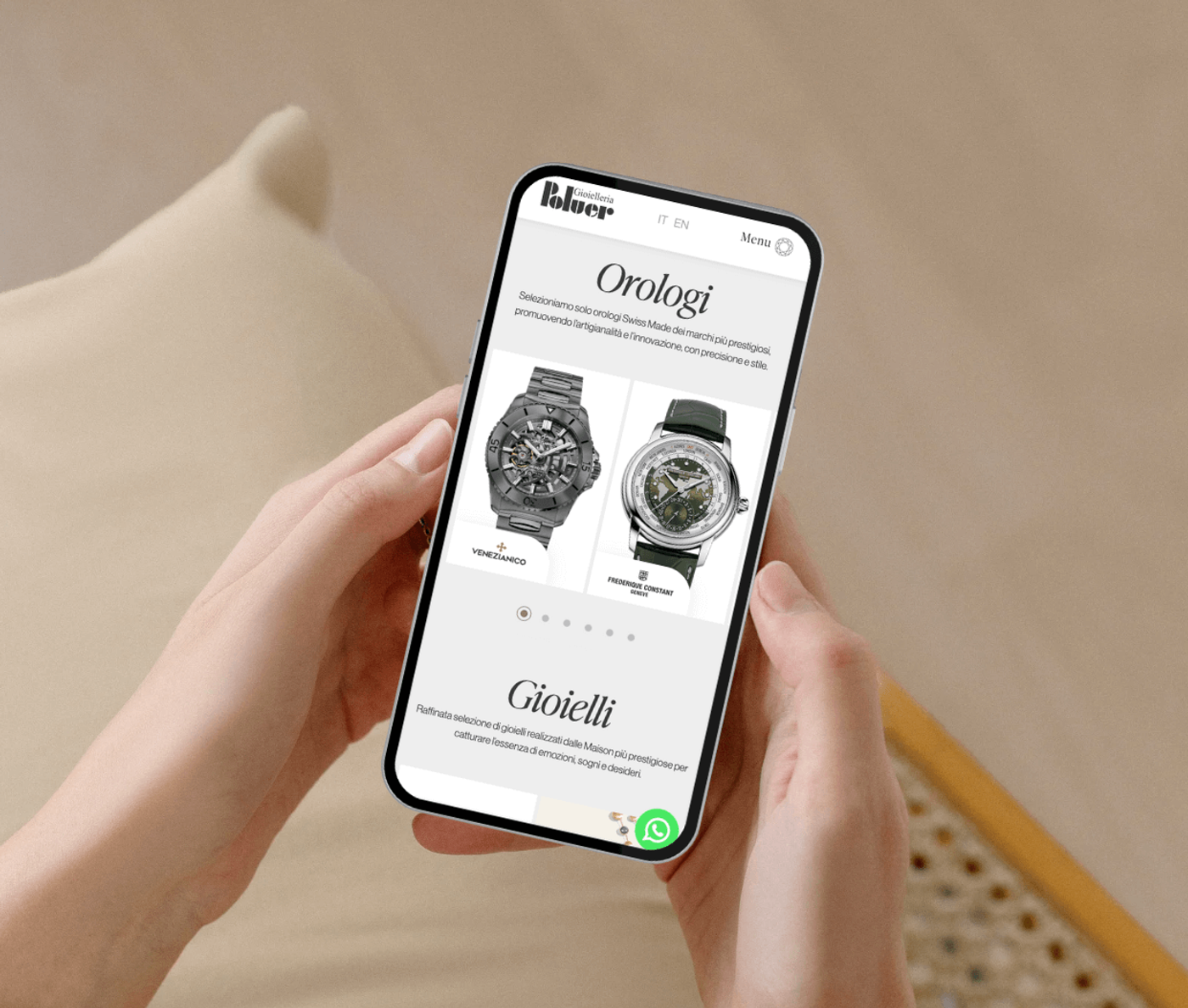 Jewelry website