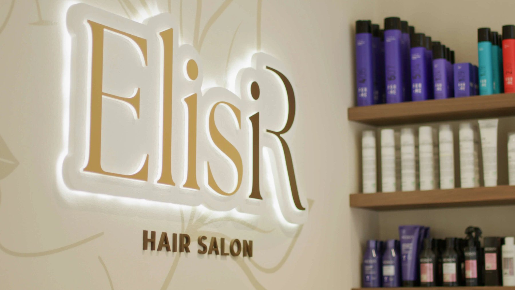 Hair salon website