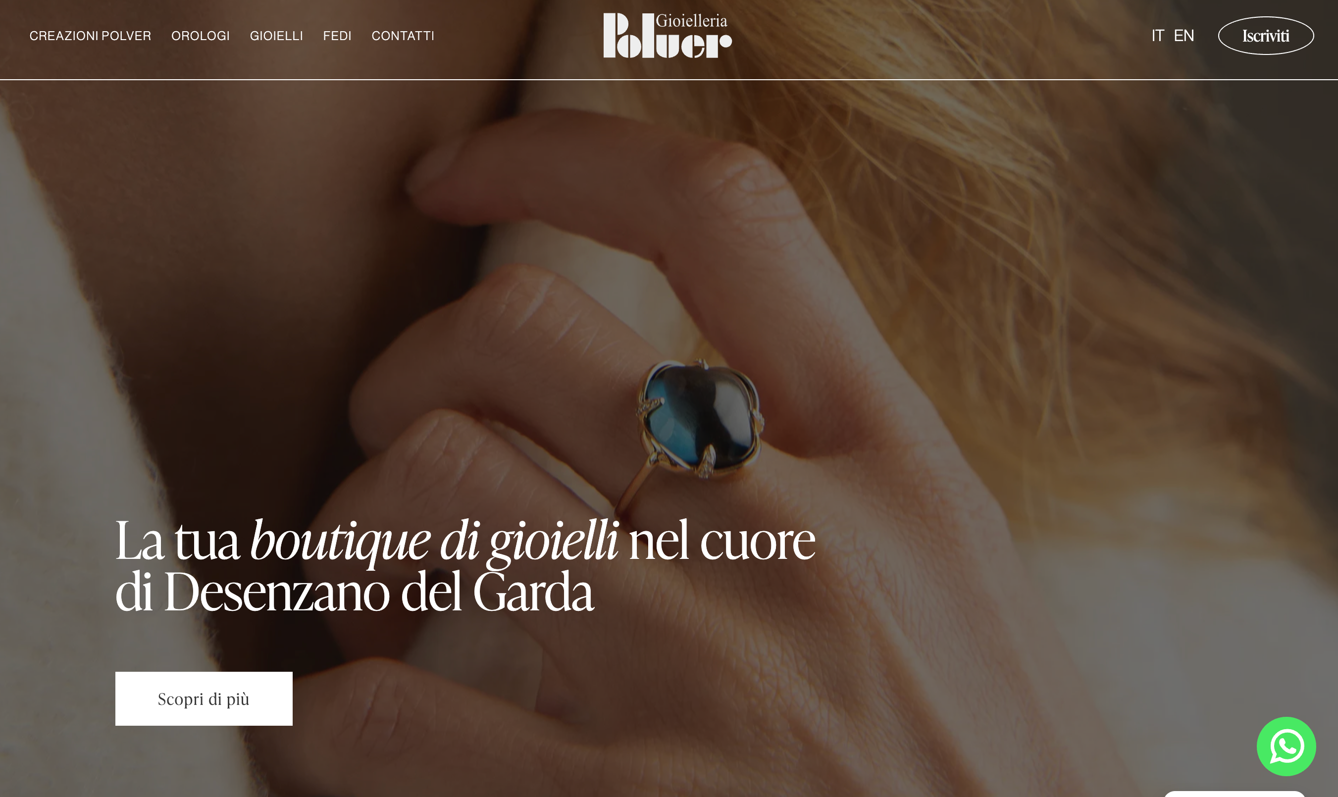 Jewelry website — 1