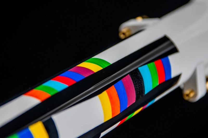 Pegoretti Manovella graphic finish