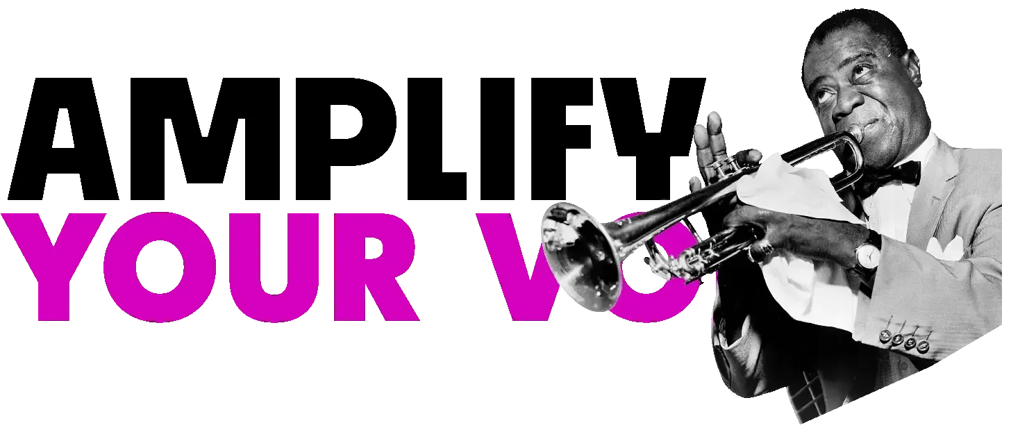 Louis Armstrong che suona la tromba
