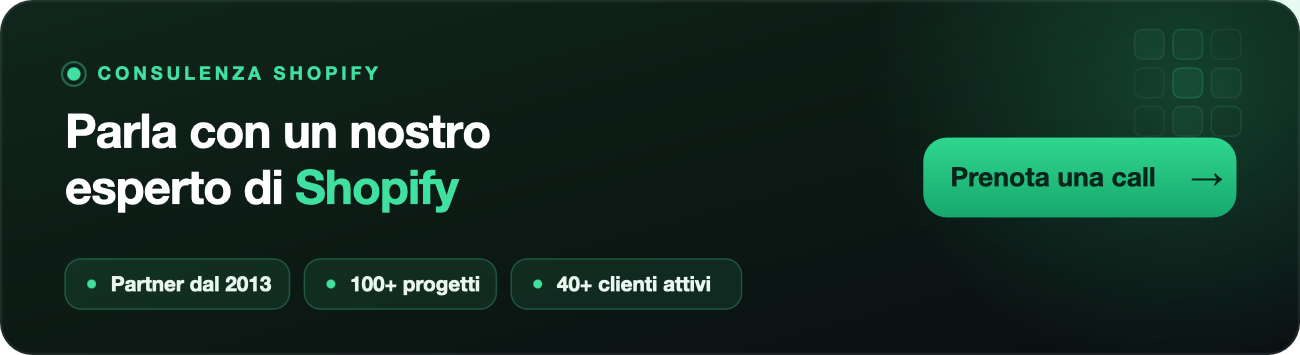 Parla con Shopify Expert