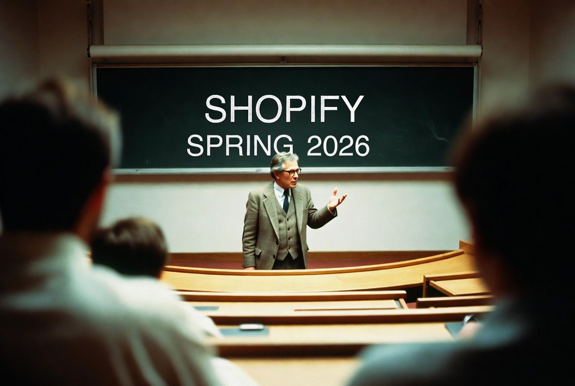 Shopify spring 2026 presentazione