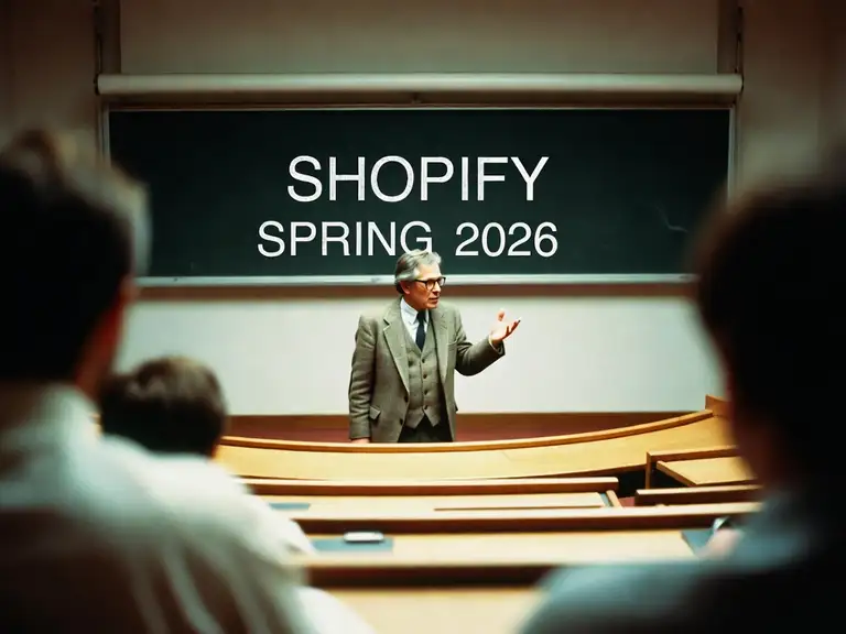 Shopify spring 2026 presentazione