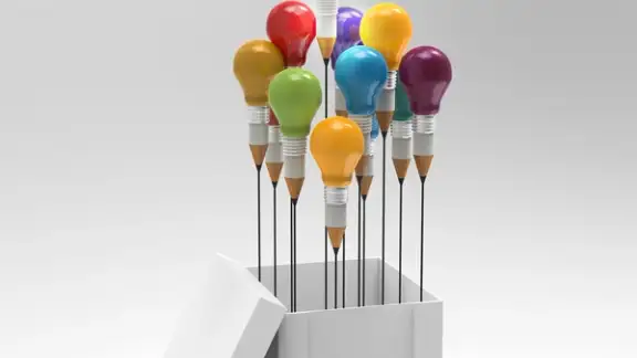 drawing idea pencil and light bulb concept outside the box as creative and leadership concept.jpeg