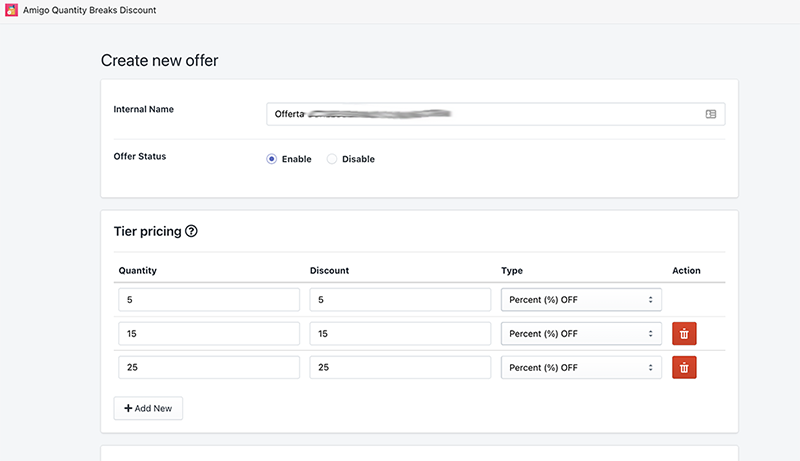 seconda offerta fasce di prezo shopify.png