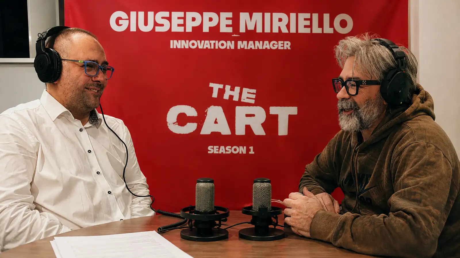 Giuseppe Miriello e Giovanni Fracasso a The Cart, il podcast di ICT Sviluppo