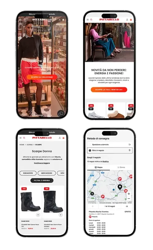 mockup mobile pittarello
