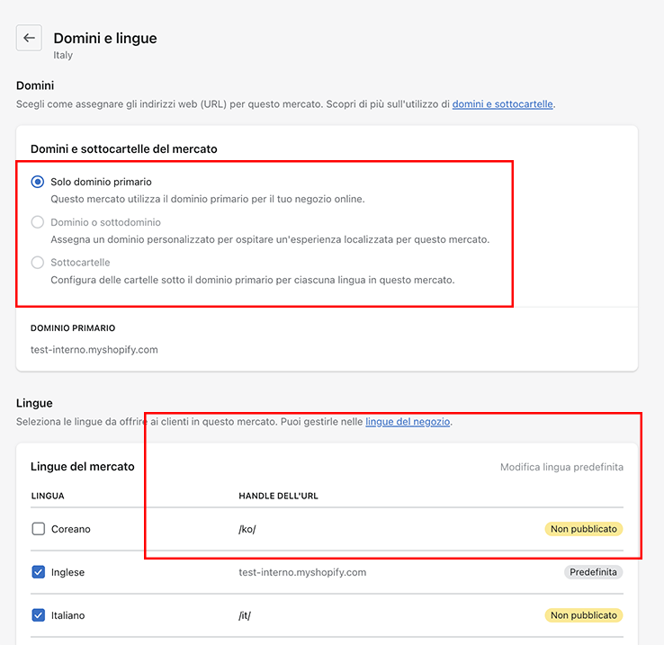 shopify markets - 7-impostazioni- mercati-gestisci-domini e lingue.png