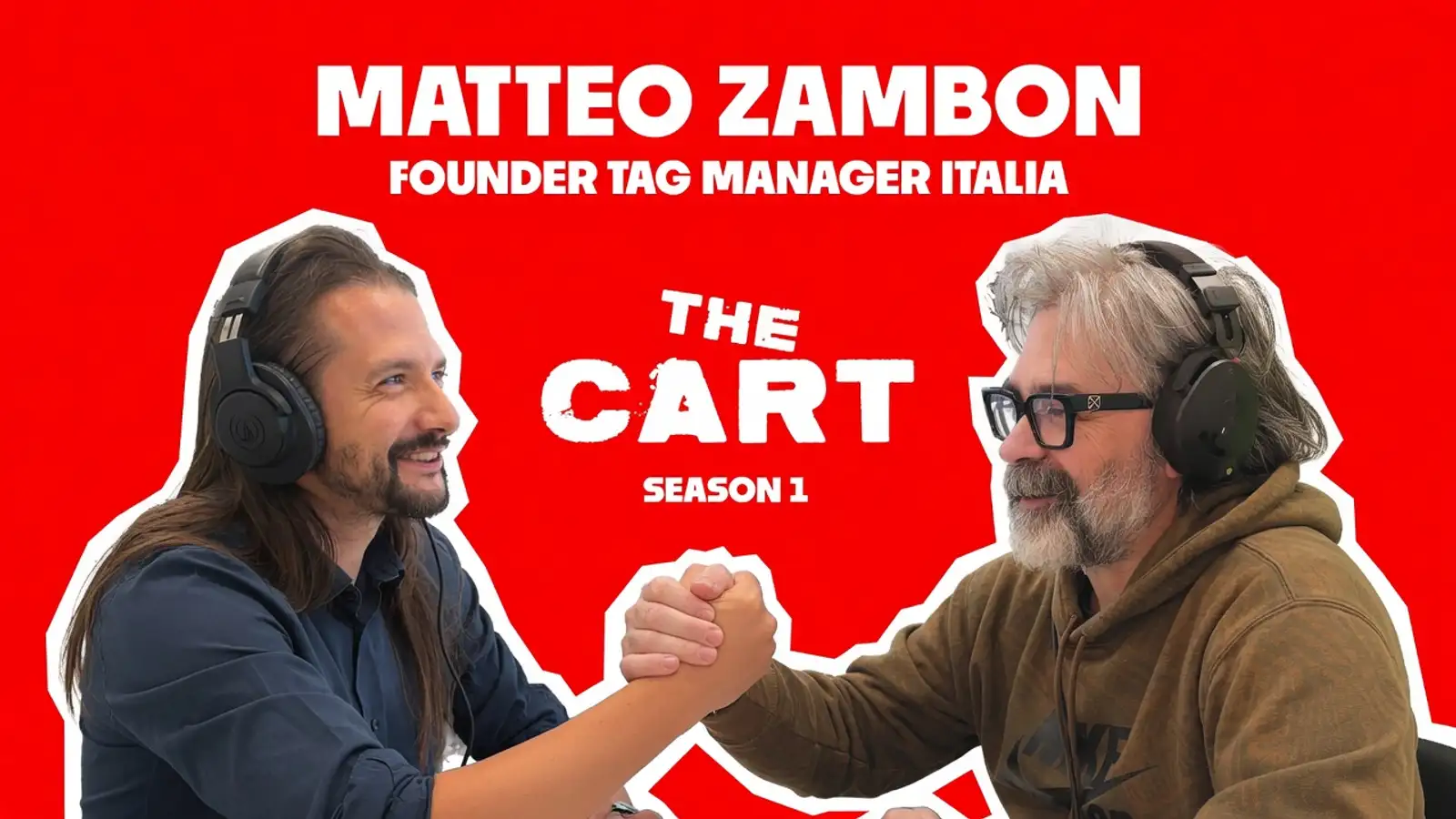 Matteo Zambon a the cart