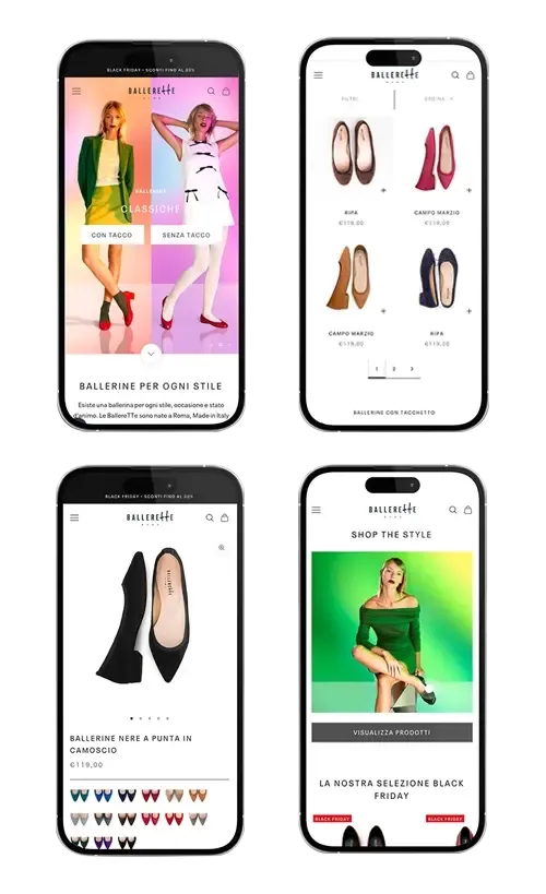 mockup mobile Ballerette