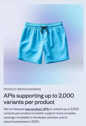 2000 varianti per prodotto