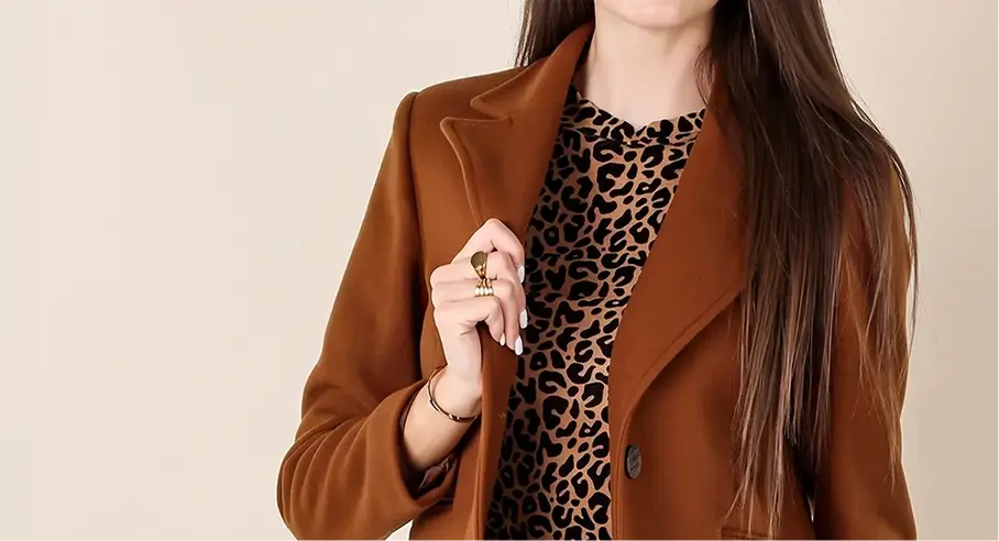 Giacca donna marrone - Mec Shopping