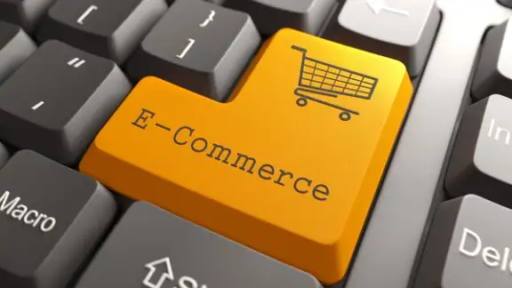 Orange E-Commerce Button on Computer Keyboard. Internet Concept.-1.jpeg
