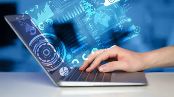 Modern notebook computer with future technology media symbols-1.jpeg