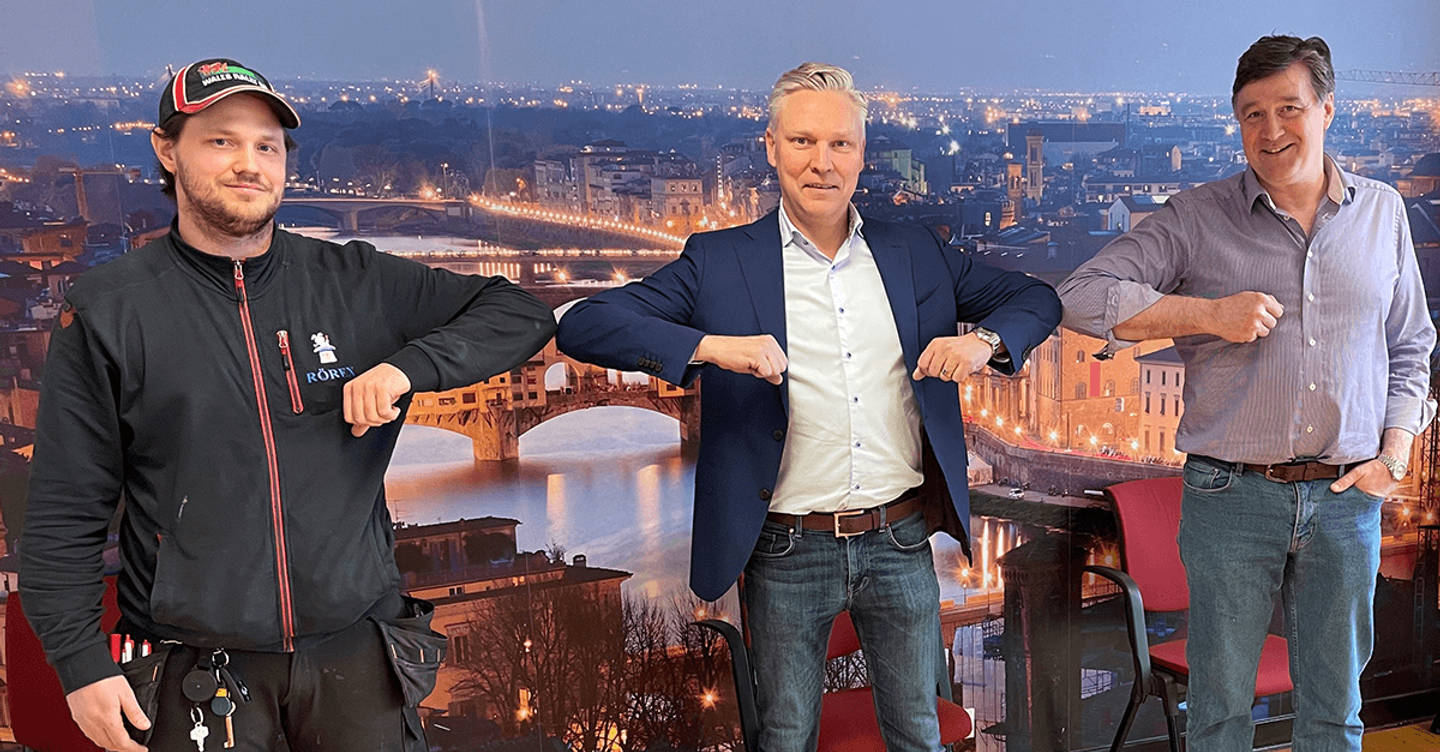 Sandbäckens förvärvar Rörex i Stockholm AB