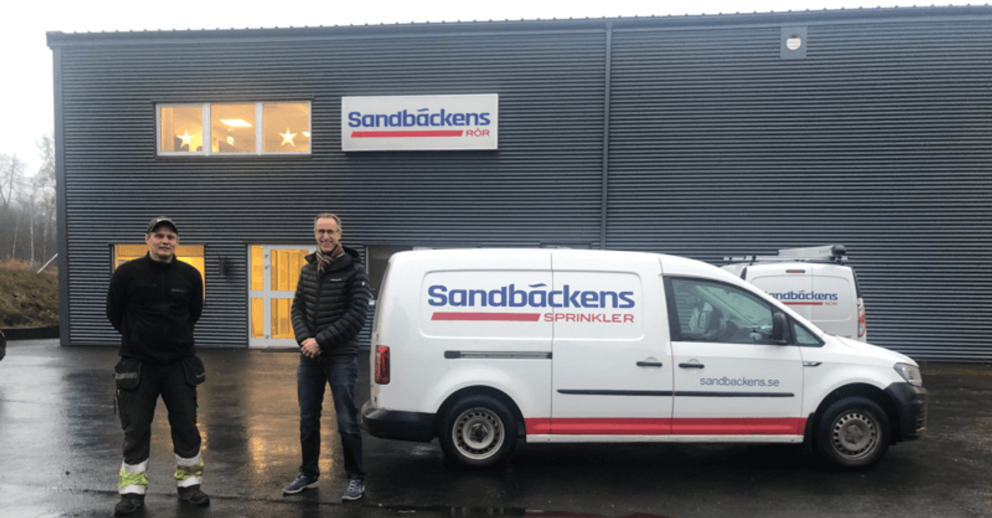 Sandbäckens öppnar sprinklerkontor i Jönköping