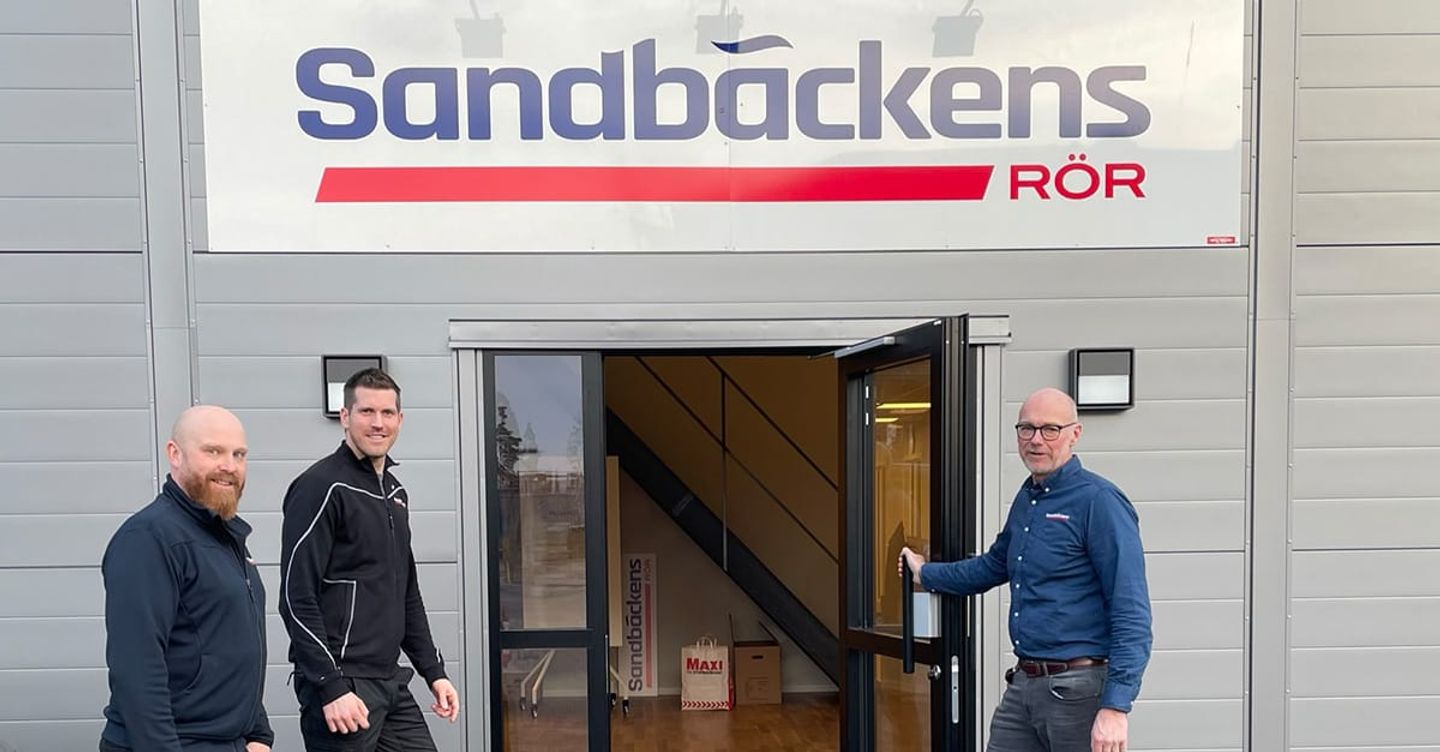 ​Sandbäckens Rör i Kalmar har flyttat till nya lokaler