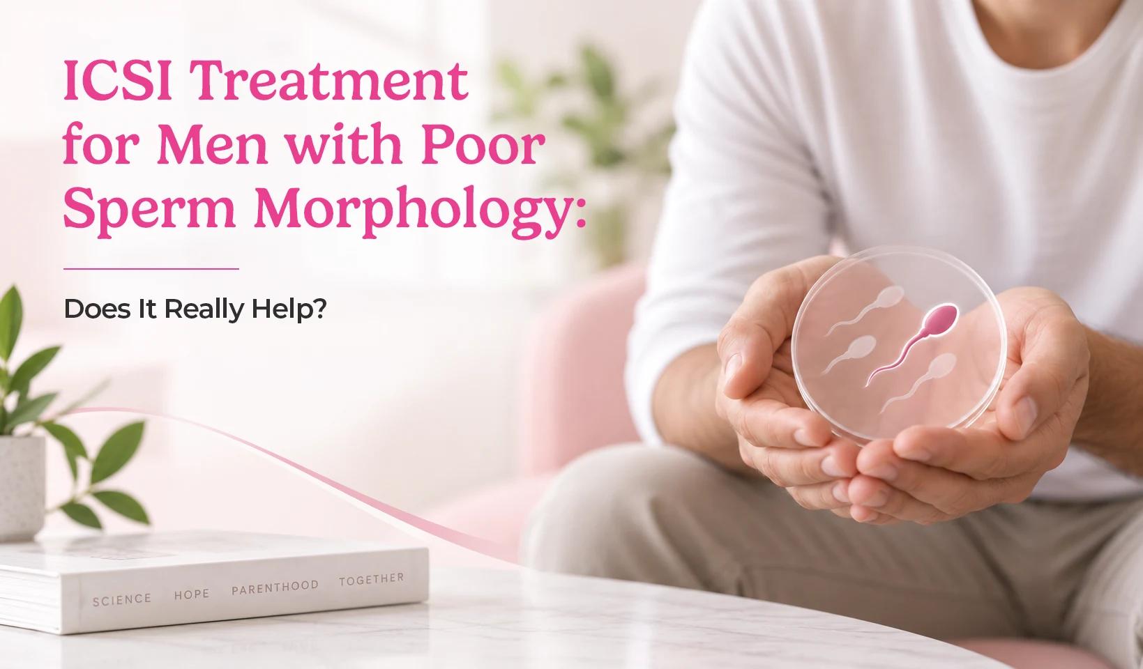 ICSI Treatment for Men with Poor Sperm Morphology: Does It Really Help?