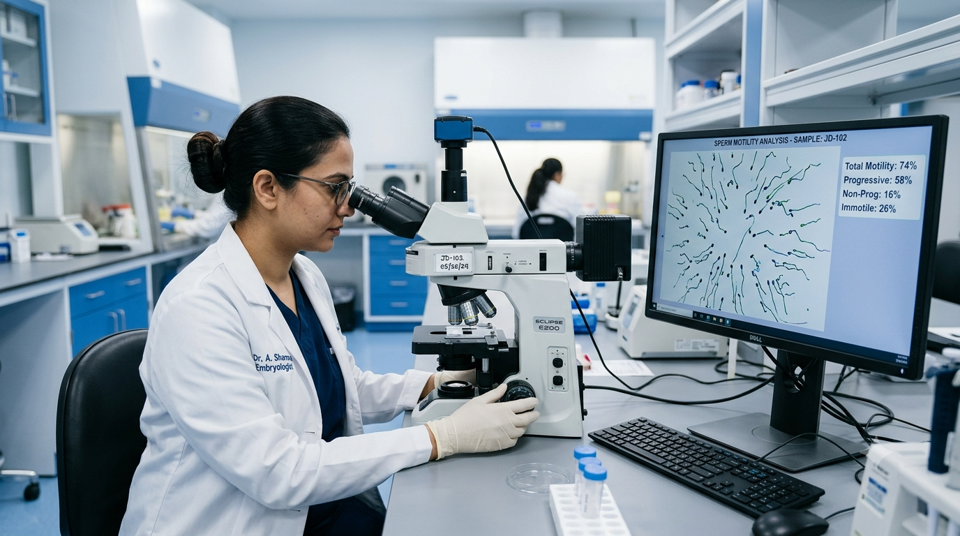 Asthenospermia: Understanding the condition and Exploring Assisted Reproductive Technologies (ART) options