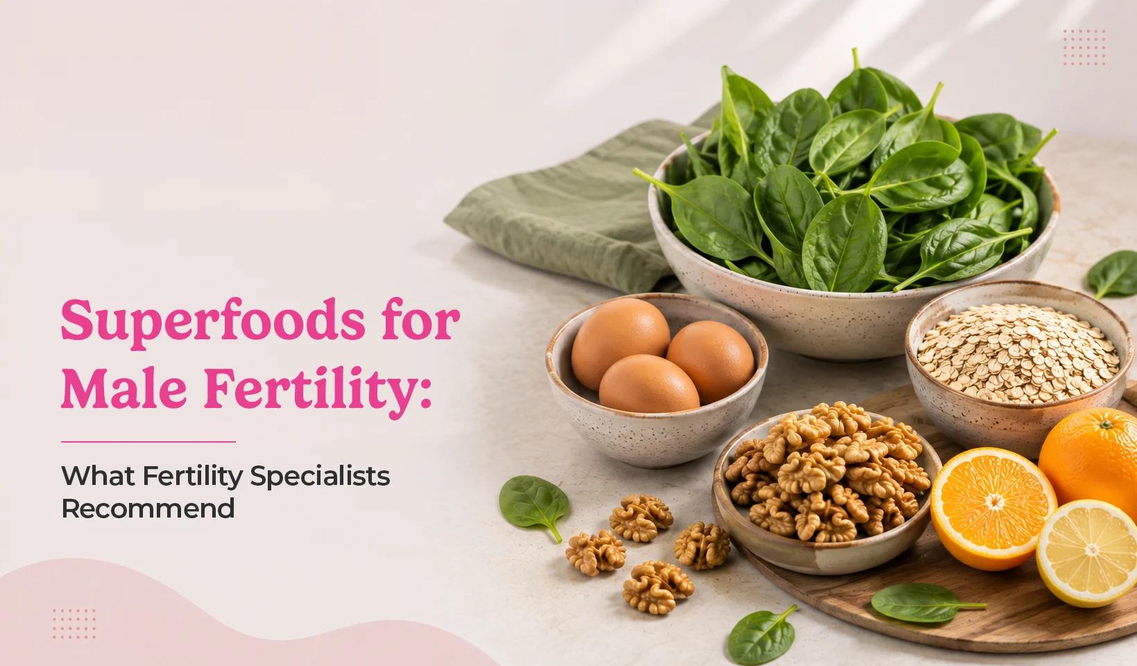 Superfoods for Male Fertility: What Fertility Specialists Recommend
