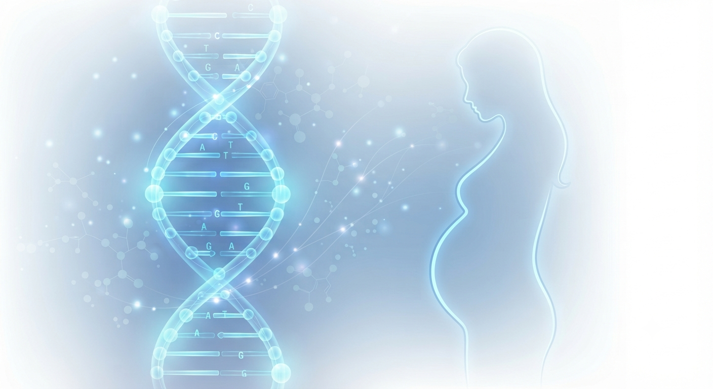 Medical illustration for Genetic testing before and During pregnancy: A comprehensive guide — Bavishi Fertility Institute