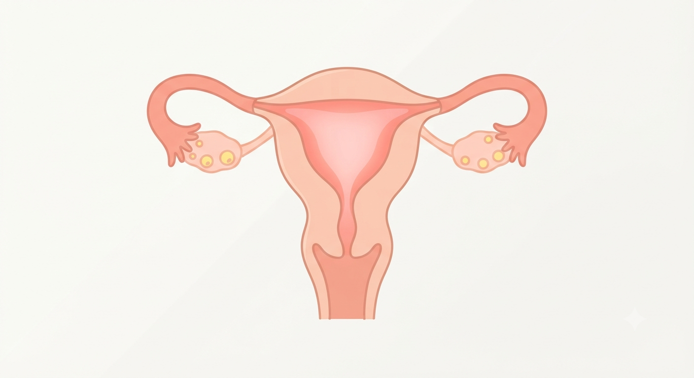 Medical illustration for Understanding endometrial thickness: A key factor in female fertility — Bavishi Fertility Institute