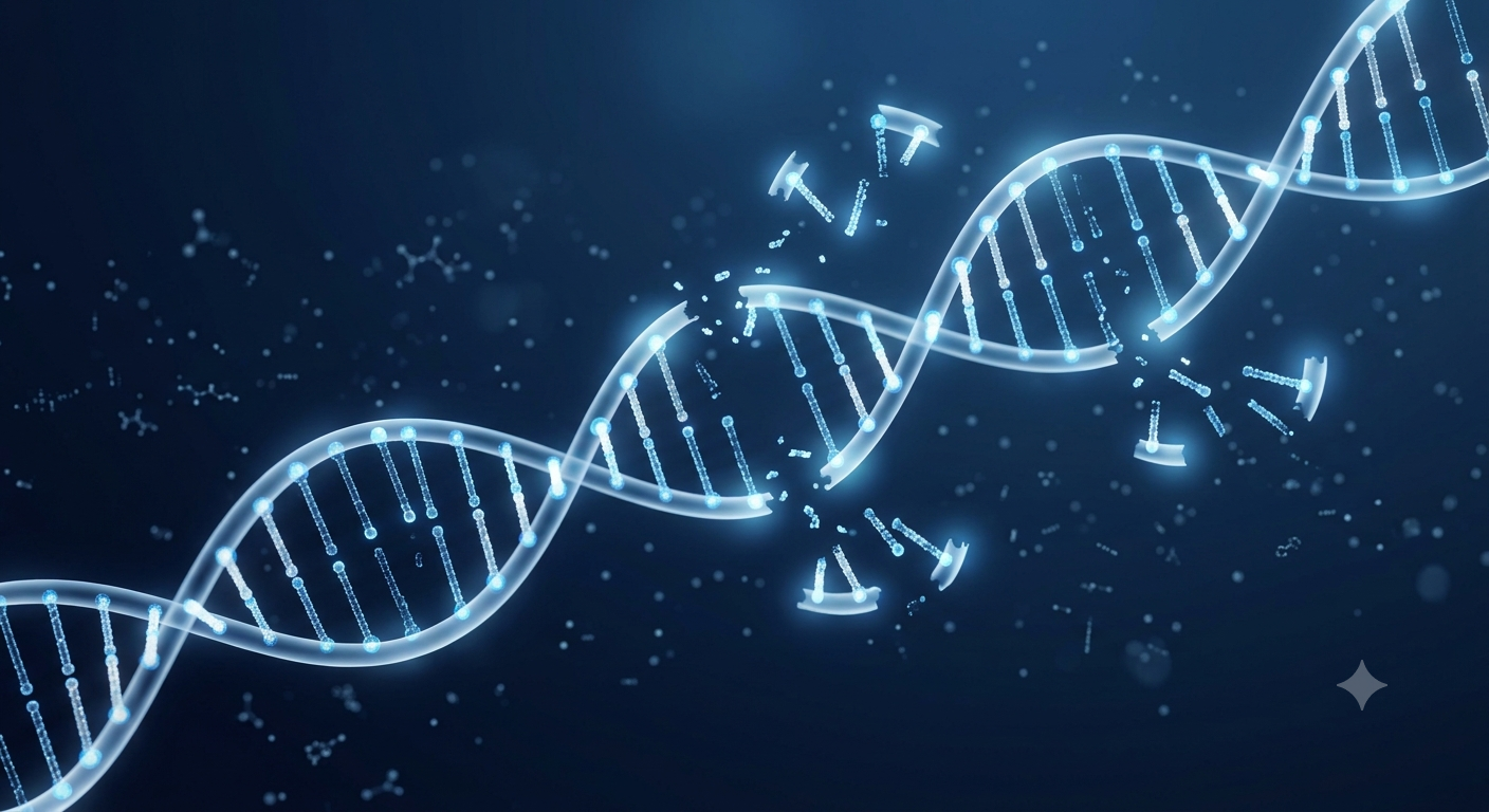 Medical illustration for Understanding sperm DNA fragmentation: Causes, Treatment, and IVF options — Bavishi Fertility Institute