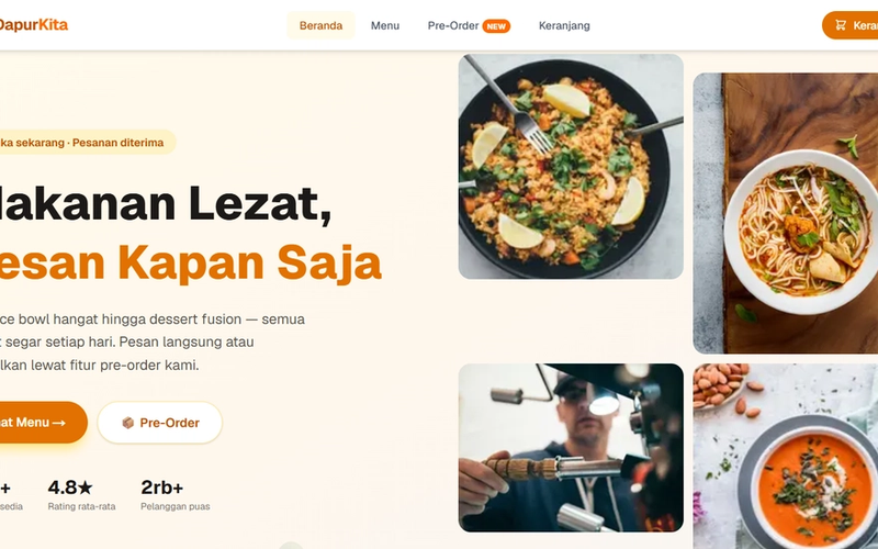 DapurKita | Kuliner Fusion & Rice Bowl Fresh Setiap Hari