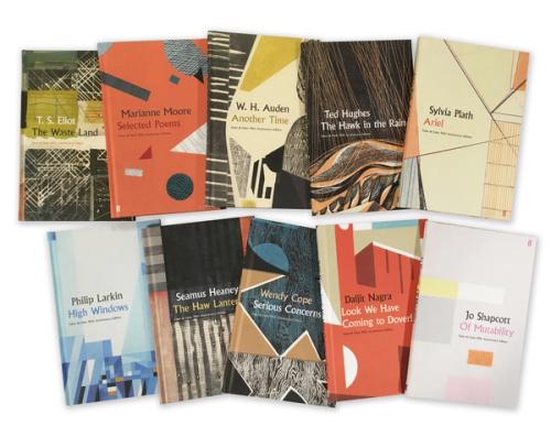 image for work: Faber 90th Poetry set