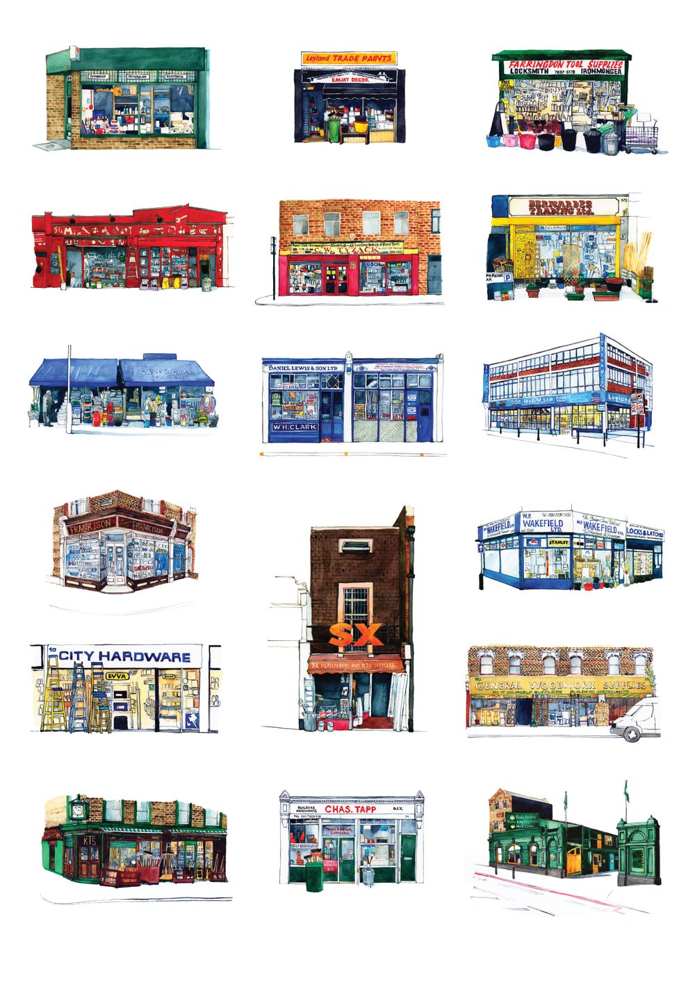 Print Ironmongers collection A2