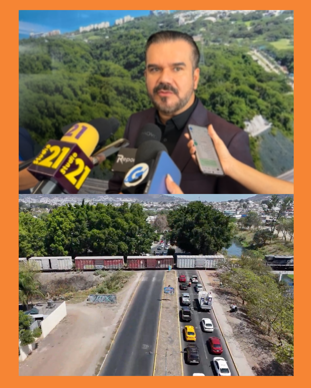 puente vias del tren tepic