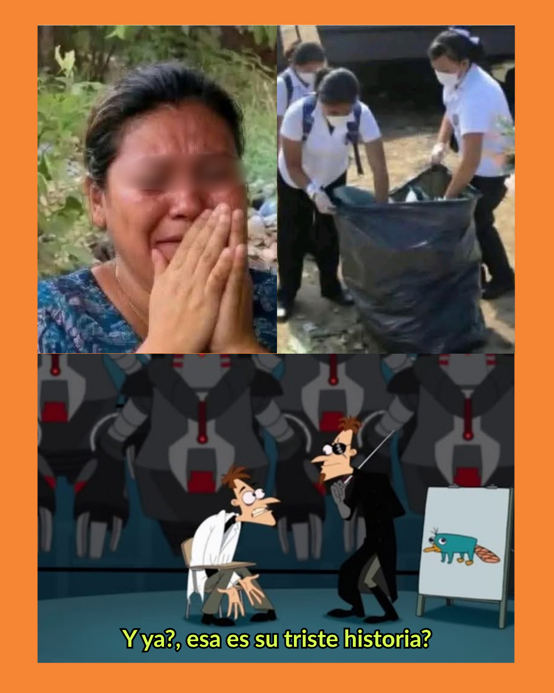 mamá enojada
