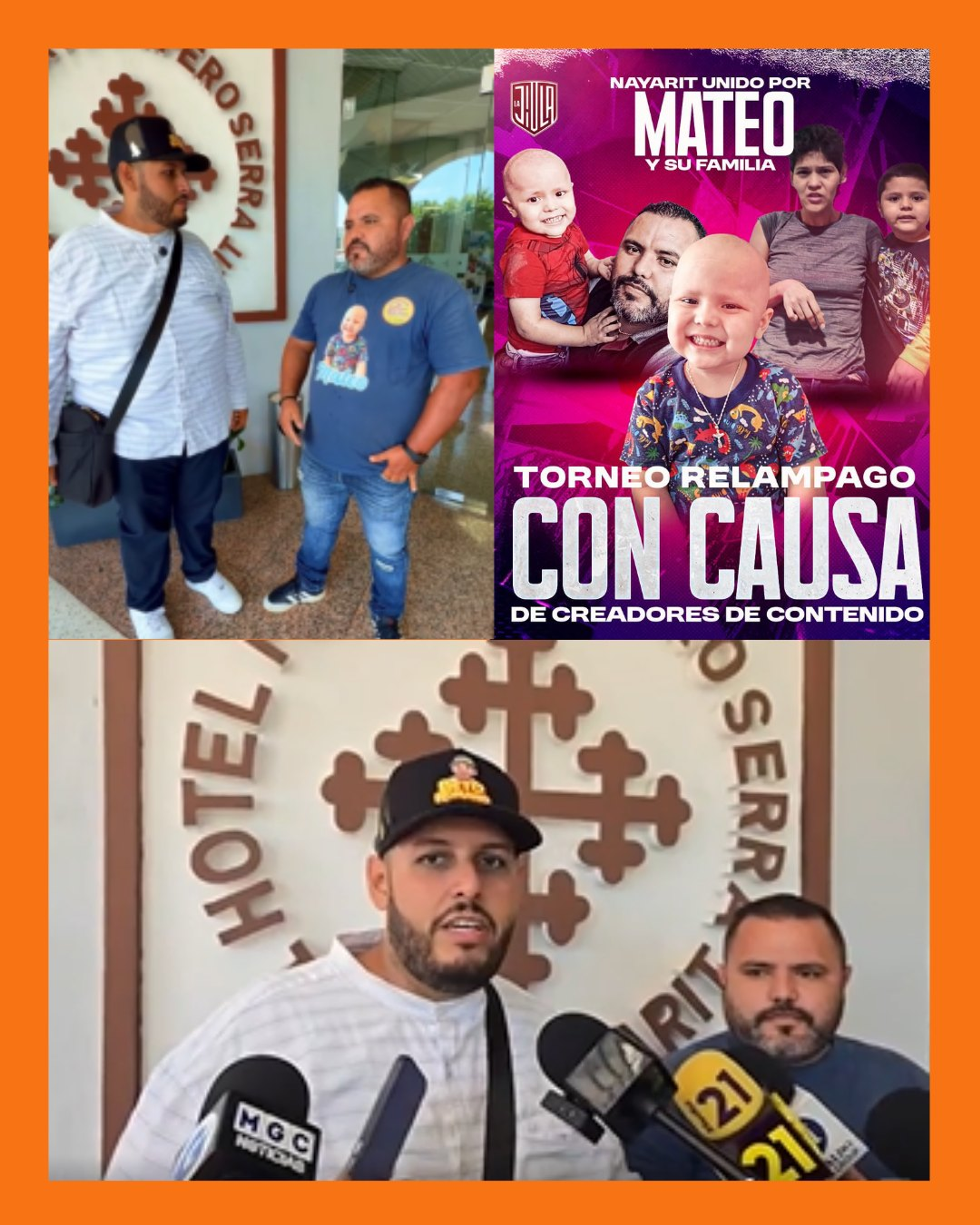 CREADORES DE CONTENIDO SE UNEN POR UNA BUENA CAUSA EN TEPIC 
