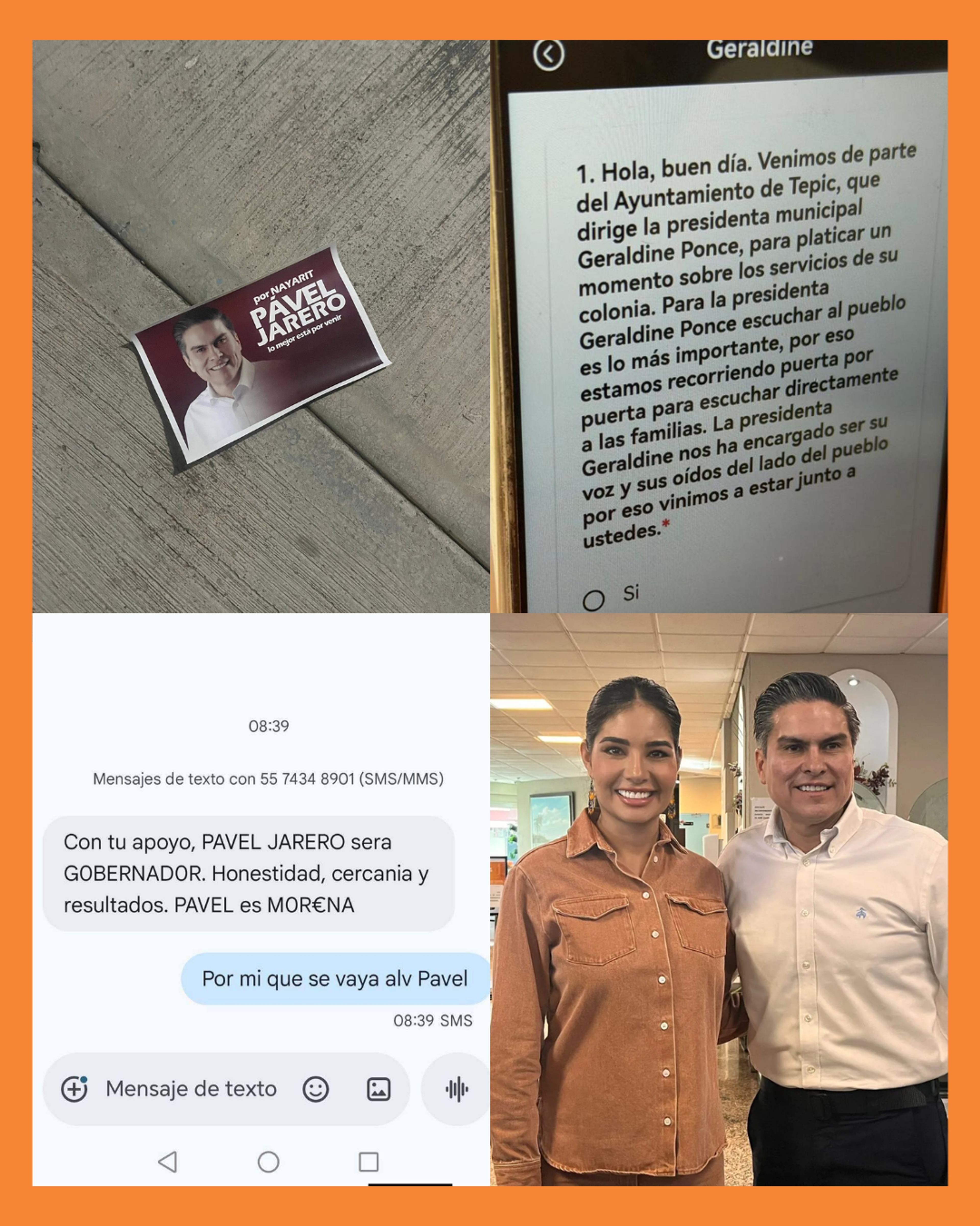 geraldin ponce y pavel jarero