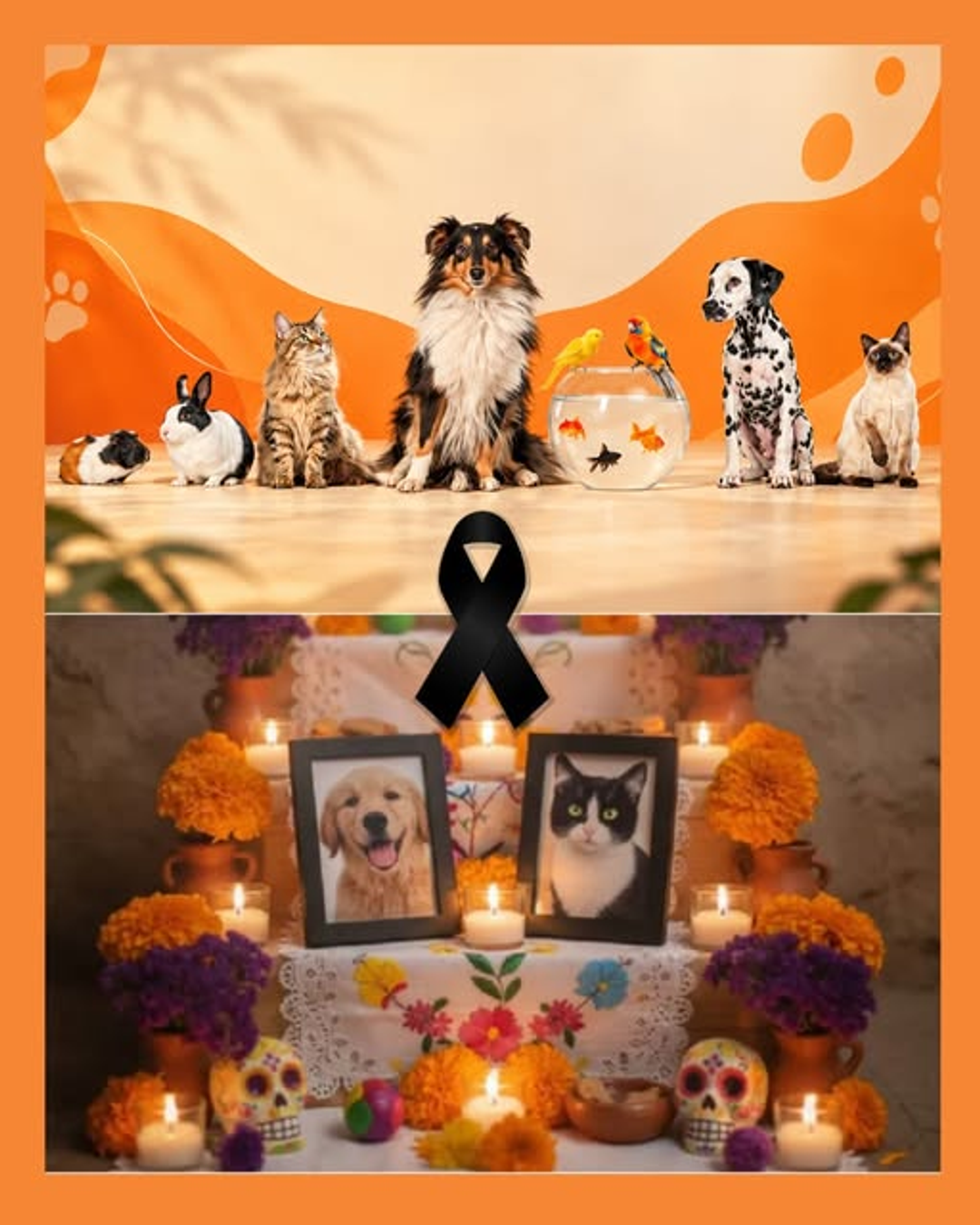 día de muertos mascotas
