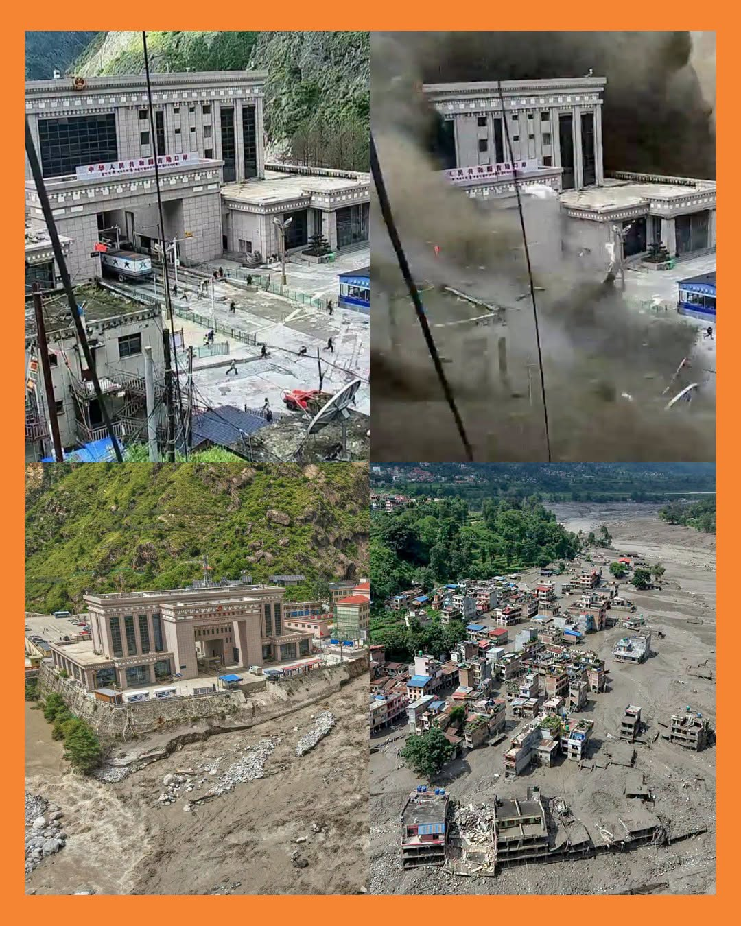 TRAGEDIA EN NEPAL: INUNDACIÓN ARRASA CON TODO Y DEJA DECENAS DE MUERTOS 🌊😥