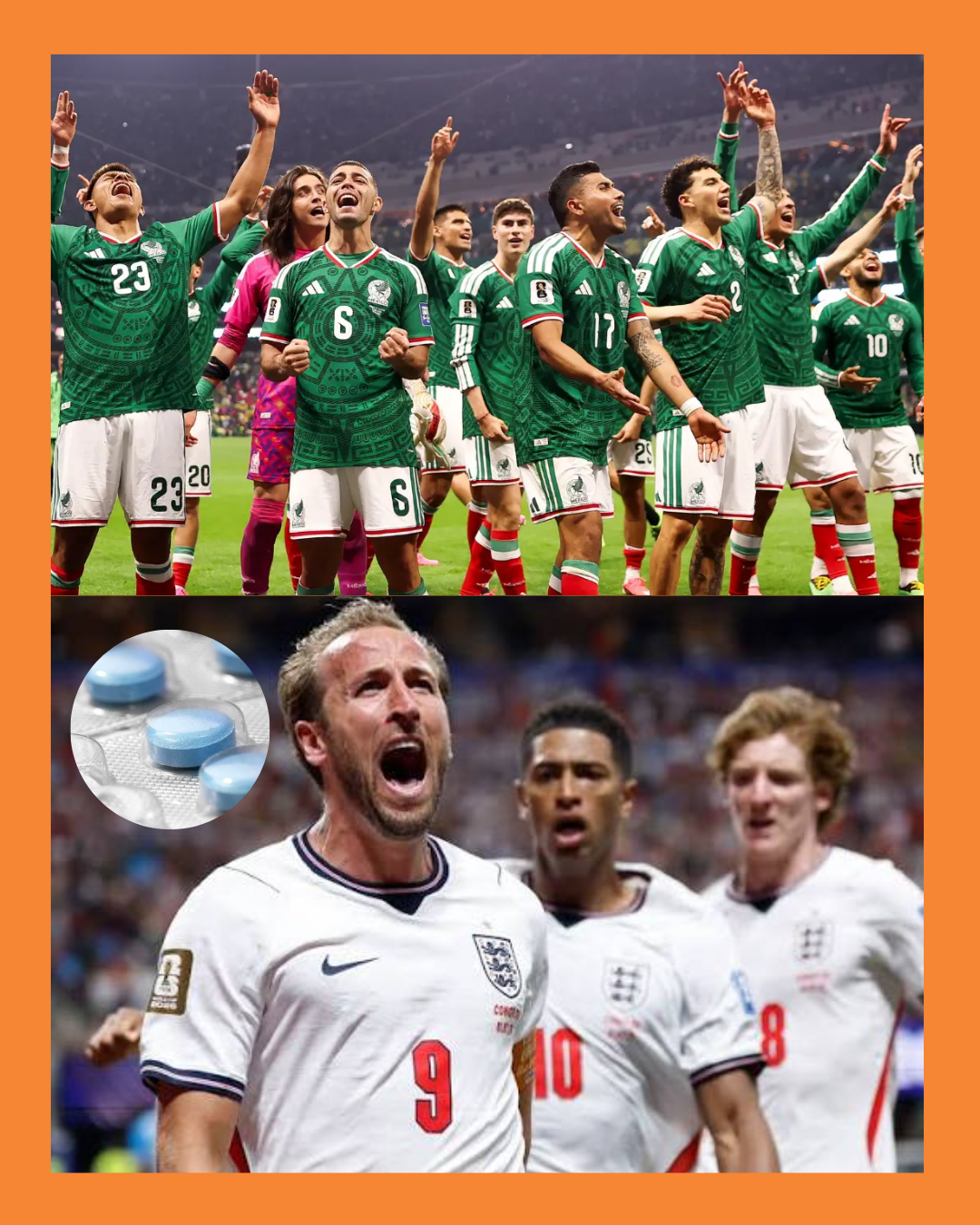 México vs inglaterra