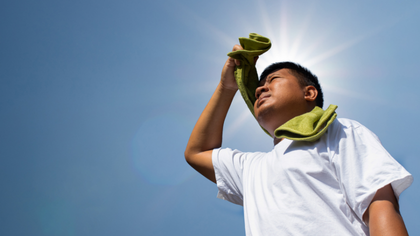 Heat stroke emergency cooling and care in Hyderabad