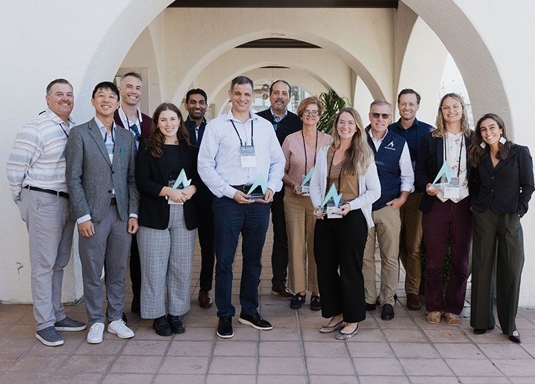 Avantus team members at a company outing