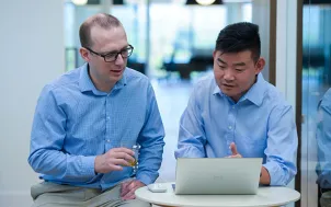 Avantus employees working