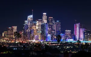 LA skyline