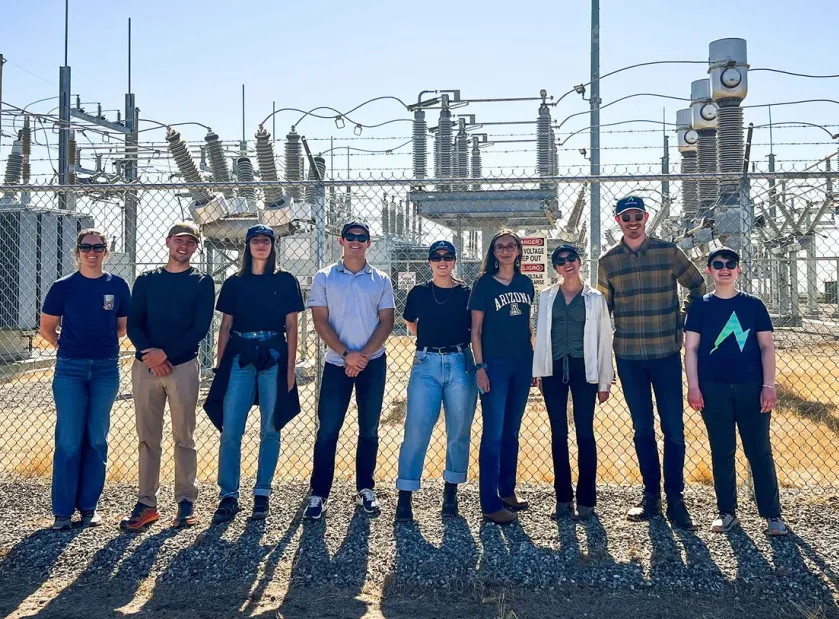Avantus employees on site