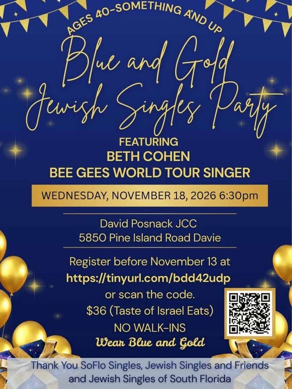 Singles Party, South Florida, Ages 40+