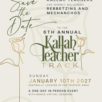 Annual Kallah Teacher Track One Day Event 