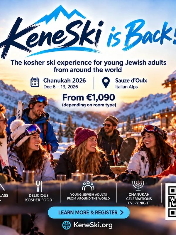 KeneSki, Italian Alps, Chanukah, All Ages 