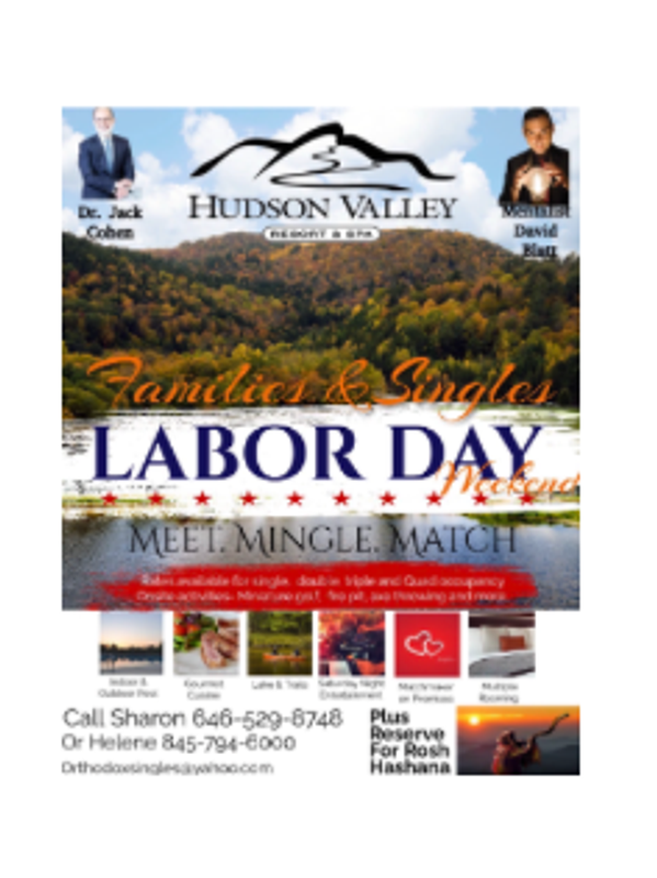 Labor Day Family and Singles Meet, Mingle, Match