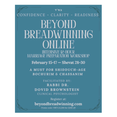 Beyond Breadwinning Mens Intensive Online Workshop
